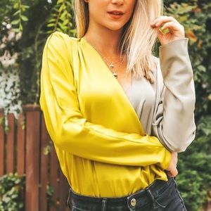 Chartreuse Top